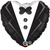 Folienballon Wedding Tuxedo - Hochzeit