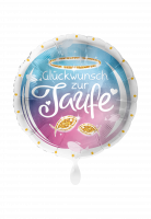 Folienballon Taufe - Glückwunscn