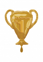 Folienballon Pokal Gold