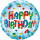 Folienballon Geburtstag Birthday Exploding Blocks
