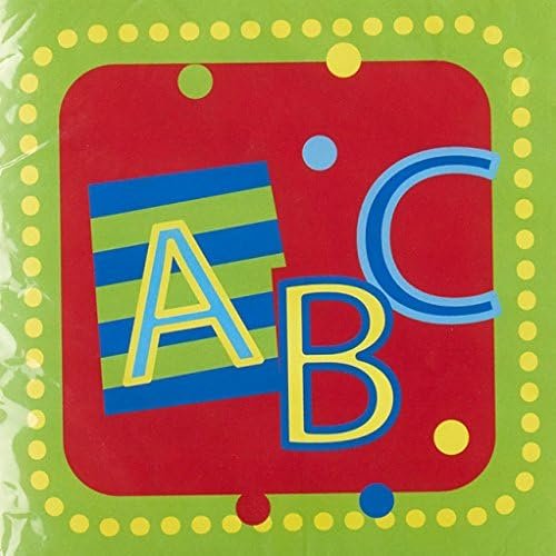 Servietten Schulanfang ABC