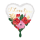 Folienballon Rose Bouquet