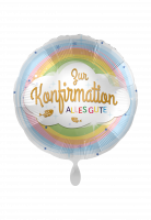 Folienballon Konfirmation Regenbogen