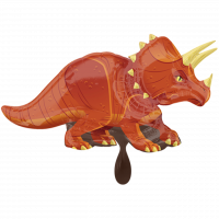Folienballon Triceratops