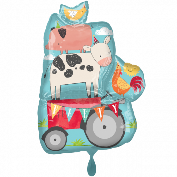 Folienballon Barnyard Birthday - Bauernhof