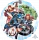 Folienballon Avengers