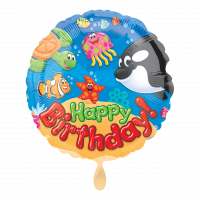 Folienballon Trend Sea Buddies Birthday - HBD