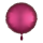 Folienballon Rund Satin Pommegranate