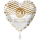 Folienballon Goldene Hochzeit groß