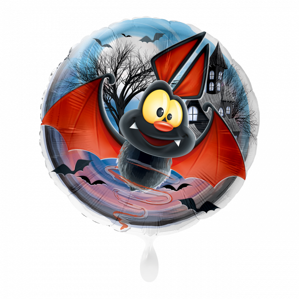 Folienballon Fledermaus
