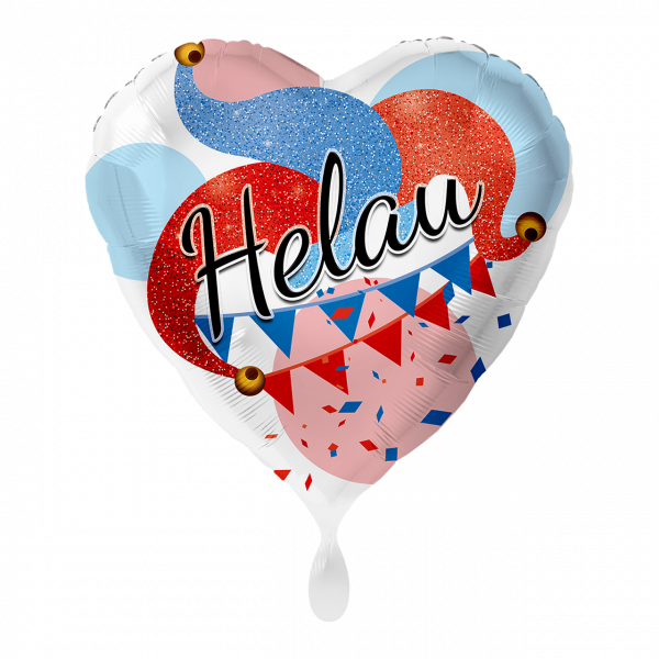 Folienballon Helau