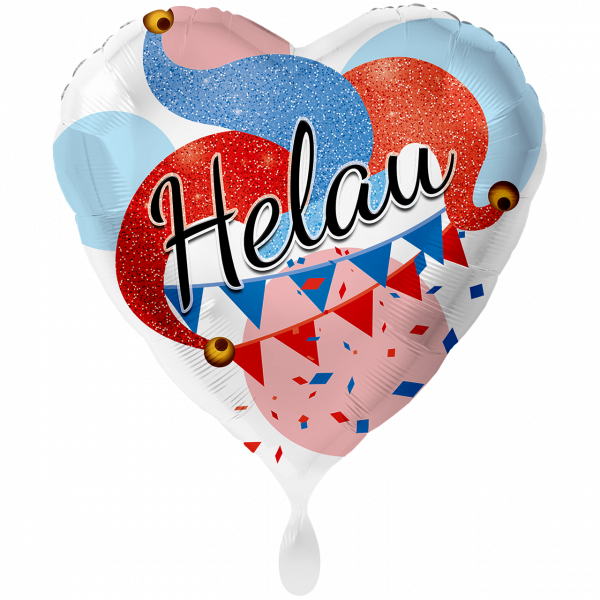 Folienballon Helau groß