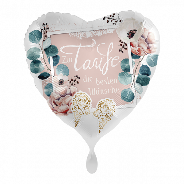 Folienballon Taufe - Engel