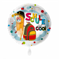 Folienballon Einschulung - Schule ist cool