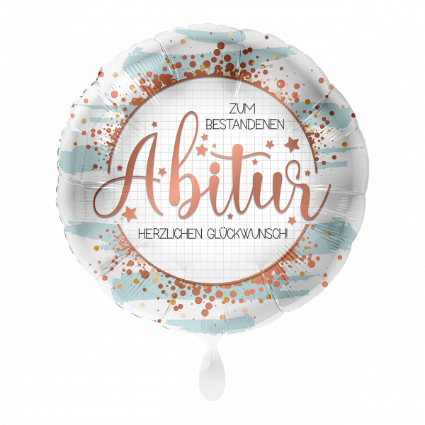 Folienballon Abitur Glückwunsch