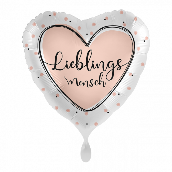Folienballon Lieblingsmensch