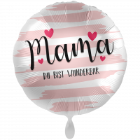 Folienballon Mama Du bist wunderbar