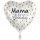 Folienballon Mama Goldschatz groß