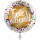 Folienballon Ruhestand Feierabend Konfetti groß