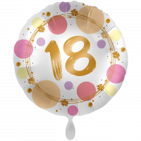 Folienballon Shiny Dots 18 groß