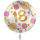 Folienballon Shiny Dots 18 groß