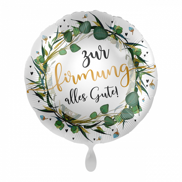 Folienballon Firmung Natural