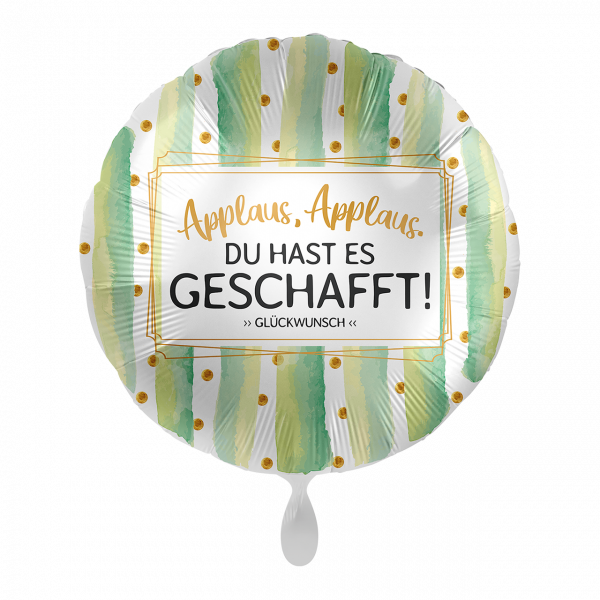 Folienballon Applaus Applaus Glückwunsch