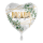 Folienballon Hochzeit - Alles Liebe zur - Eukalyptus