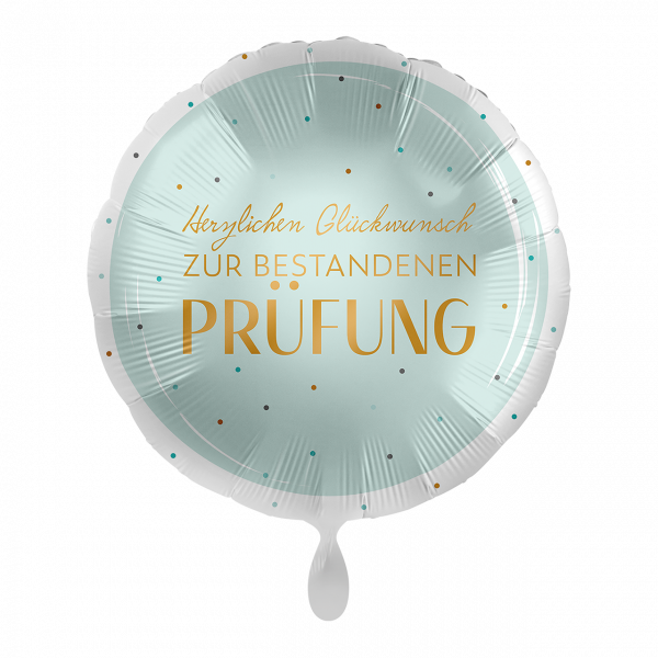 Folienballon Glückwunsch zur bestandenen Prüfung