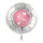 Folienballon Taufe - Kleines großes Glück Rosa