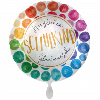 Folienballon Einschulung - Schulkind Herzlichen...
