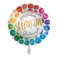 Folienballon Einschulung - Schulkind Herzlichen...