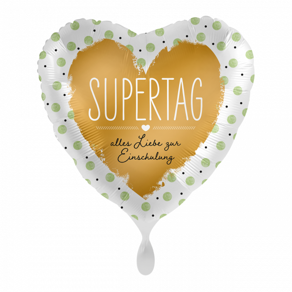 Folienballon Einschulung - Supertag