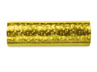 Luftschlangen gold holographic