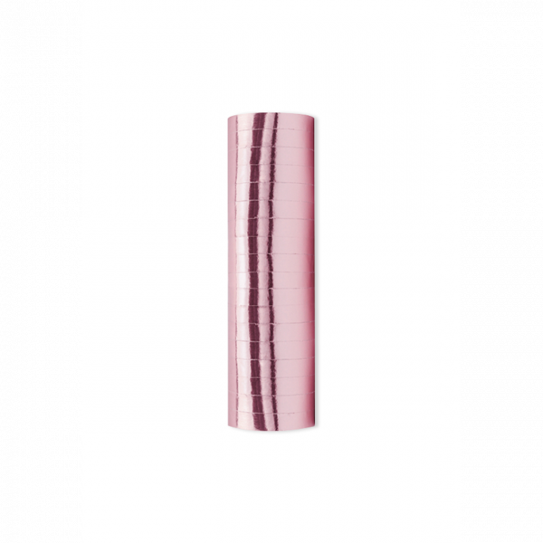 Luftschlangen rosegold metallic