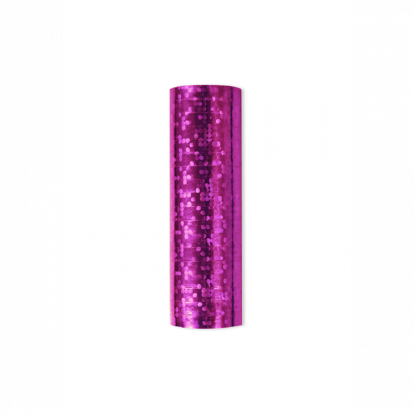 Luftschlangen pink holographic