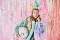 Partyhüte Glossy Birthday - HBD