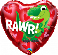 Folienballon Dino Rawr!