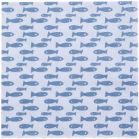 Servietten Fische blau FSC Mix