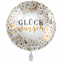 Folienballon Glückwunsch groß
