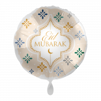 Folienballon Eid Mubarak Colorful