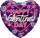 Folienballon Valentines Day Neon Glow