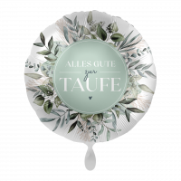 Folienballon Taufe - Natur