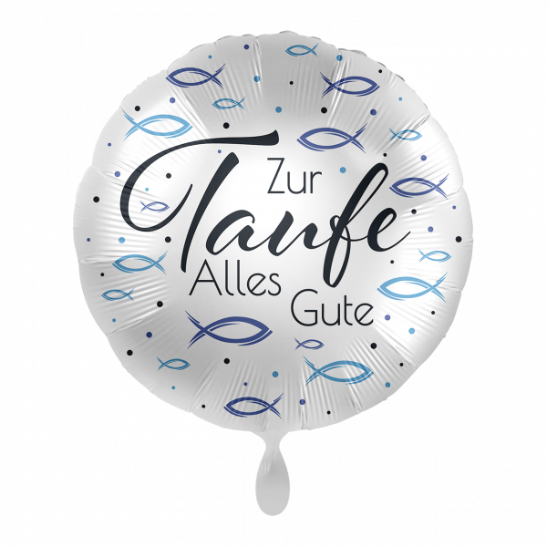 Folienballon Taufe - Fische