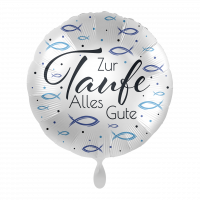 Folienballon Taufe - Fische