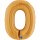 Folienballon Zahl 0 gold