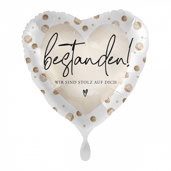 Folienballon Bestanden! Wir sind stolz auf dich