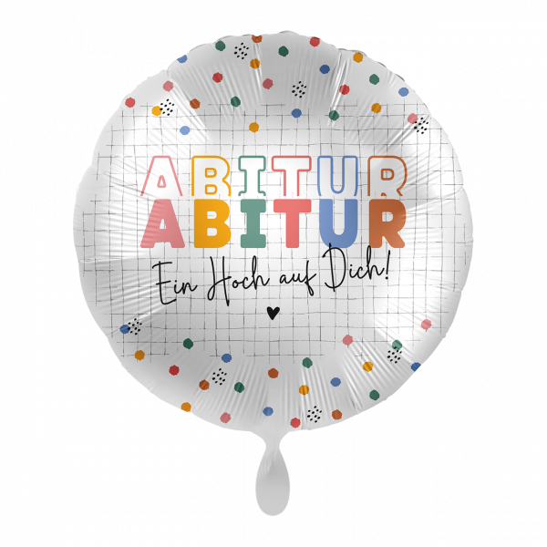 Folienballon Abitur - Ein Hoch auf Dich!