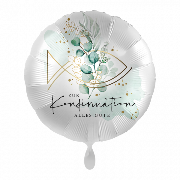 Folienballon Konfirmation alles Gute