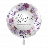 Folienballon Konfirmation Alles Liebe